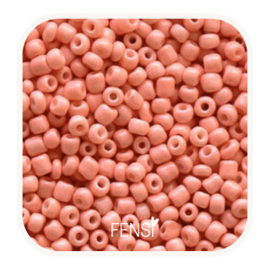 Rocailles 3mm - camelia peach - 20 gram