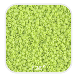 Delica 10/0 - opaque lime green  - 10 gram