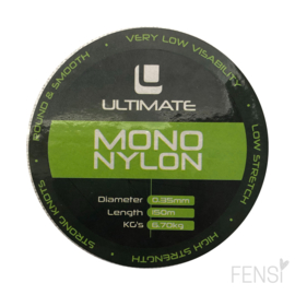 Ultimate Mono Nylondraad - crystal - 0.35mm