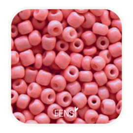 Rocailles 4mm - salmon red - 20 gram