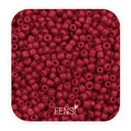 Rocailles 2mm - cherry red - 20 gram