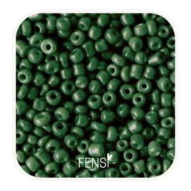 Rocailles 3mm - fir green - 20 gram
