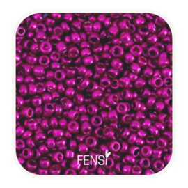 Rocailles 2mm - metallic shine azalea pink - 20 gram