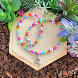 FENSI - Kinderketting Rainbow Love - per stuk