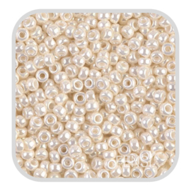 Miyuki Rocailles 8/0 - ceylon ant. ivory pearl 8-592 - 25 gram