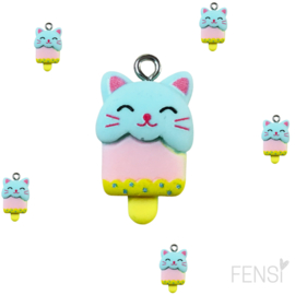 Trendy Bedels Resin - poes ijsje - per stuk