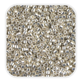 Delica 10/0 - Metallic silver - 10 gram