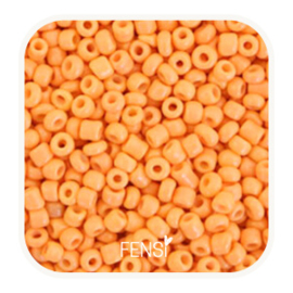 Rocailles 3mm - amber orange - 20 gram
