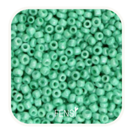 Rocailles 3mm - vivid green - 20 gram