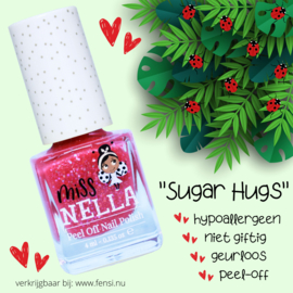Miss Nella peel-off nagellak - Sugar Hugs