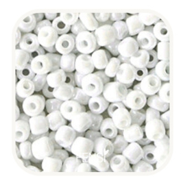 Rocailles 4mm - wit - per 20 gram