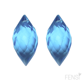 Hydro Glass - dew drop Swiss blue - 2 stuks