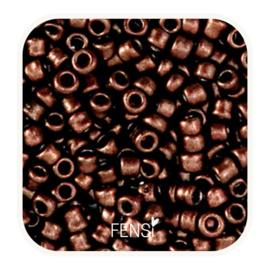 Rocailles 3mm - metallic copper - per 20 gram
