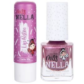 Miss Nella Lipbalm en Nagellak set - Diplodokiss Cutie Pie