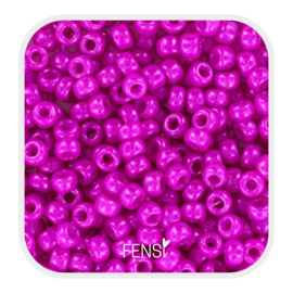 Miyuki Rocailles 8/0 - opaque dyed magenta 8-4751