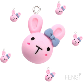 Trendy Bedels Resin - bunny - per stuk