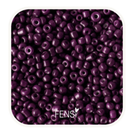 Rocailles 2mm - aubergine purple - 20 gram