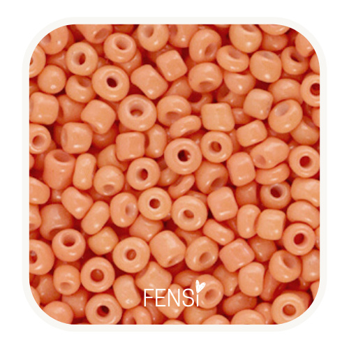Rocailles 3mm - cantaloupe pink - per 20 gram