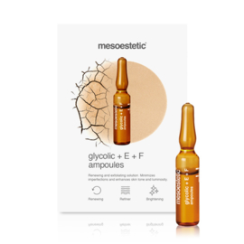 Mesoestetic - Glycolic Acid 10% + E + F Ampoules