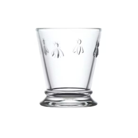 Waterglas "bij", transparant van La Rochère, set van 6 stuks