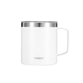 Thermo drinkbeker wit, 0,35 L, Moulo