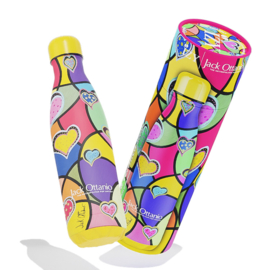 IZY thermo drinkfles 46 Hearts of Diamonds van Jack Ottanio, 500 ml
