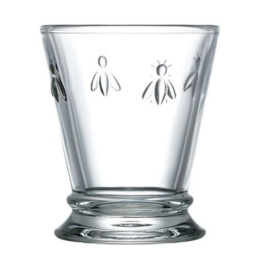 Wijnglas "bij",  transparant van La Rochère, set van 6 stuks