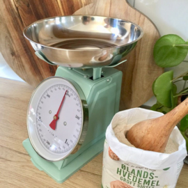 Retro weegschaal Leaf/Mint van Plint A/S