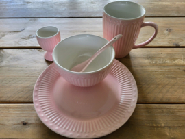 Kommetje roze met hartjes Isabelle Rose