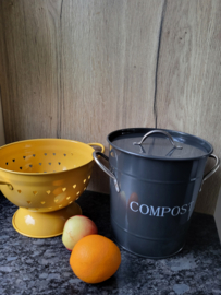 Compostbak houtskool zwart van Isabelle Rose