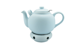 Theepot 2,5 L Ice blue/licht blauw van Plint A/S