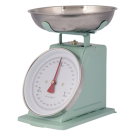 Retro weegschaal Leaf/Mint van Plint A/S