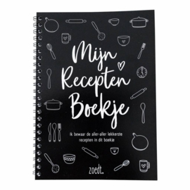 Recepten invulboek van Zoedt