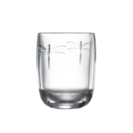 Drinkglas libelle, transparant van La Rochère, set van 6