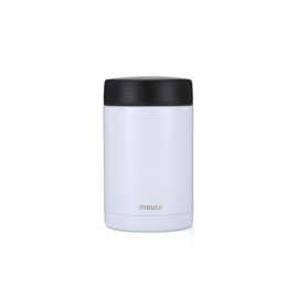 Thermo voedselcontainer wit, 0,5 L Moulo