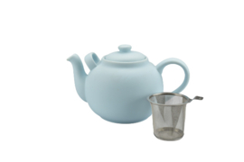 Theepot 2,5 L Ice blue/licht blauw van Plint A/S