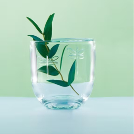 Drinkglas libelle, transparant van La Rochère, set van 6