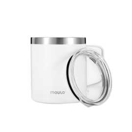 Thermo drinkbeker wit, 0,35 L, Moulo