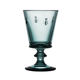 Wijnglas "bij",  nachtblauw van La Rochère, set van 6 stuks