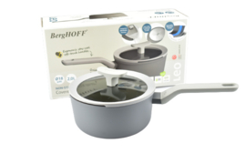 Leo line steelpan 18 cm met deksel van BergHOFF