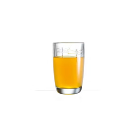 Longdrinkglas libelle, transparant van La Rochère, set van 6
