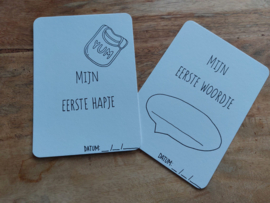 Mijlpaalkaarten