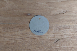 Kerst label - cadeau