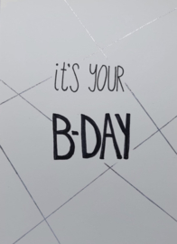 It's your bday