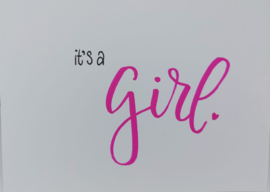 It's a girl