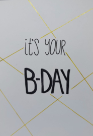 It's your bday
