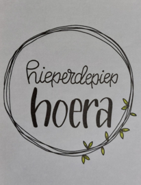 Hieperdepiep hoera