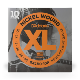D'Addario EXL110-10P  10 Pack snaren set voor elektrische gitaar