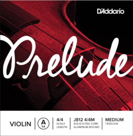 D'Addario J812 4/4M Prelude viool losse A-snaar Medium