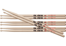 Vic Firth 5A-Pack 4 paar 5A drumstokken houten tip American Classic